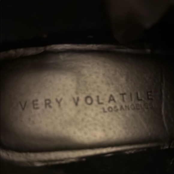 VERY VOLATILE Burgundy Velvet Ankle Boots - Picture 2 of 9